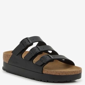 Birkenstock Black Triple Strap Sandals